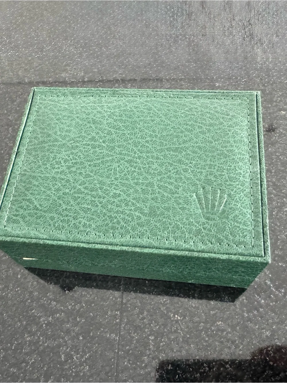 Rolex Vintage Green Watch Box 1980s/1990s Excellent Condition